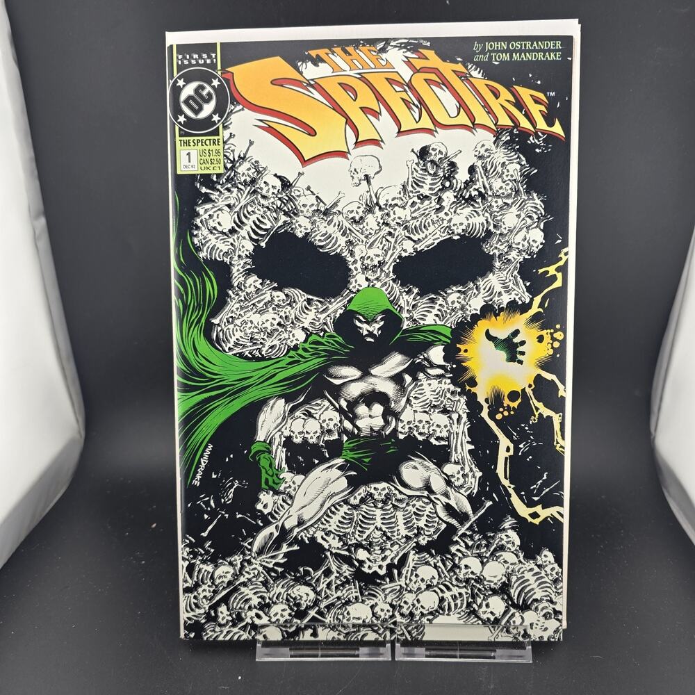The Spectre #1 (1992) NM 9.4+ Glow In The Dark Cover DC Comics John Ostrander